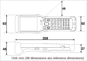 BHT-600 dimensions