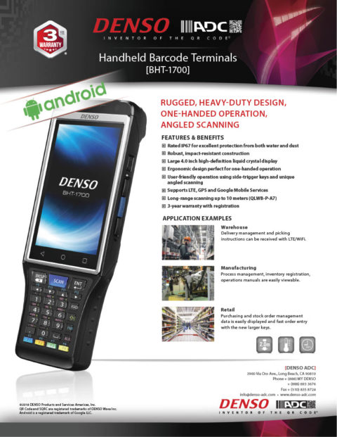 BHT-1700 FR Archives - DENSO ADC