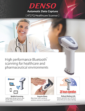 AT27Q Scanner for Healthcare Product Sheet