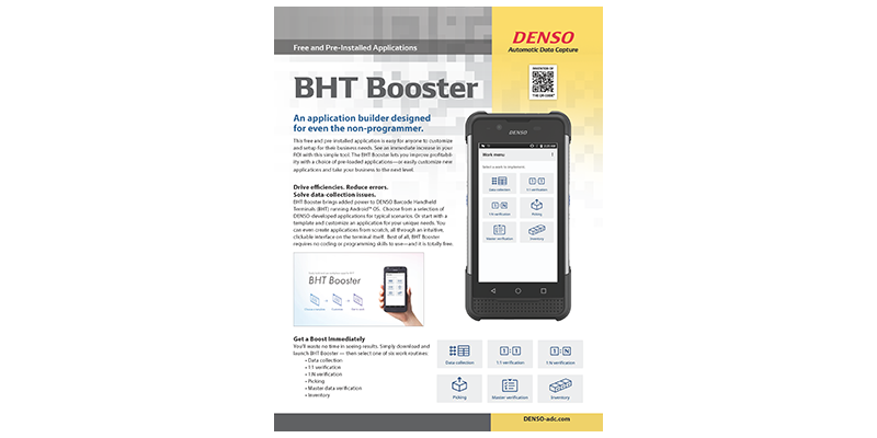 BHT Booster Product Sheet