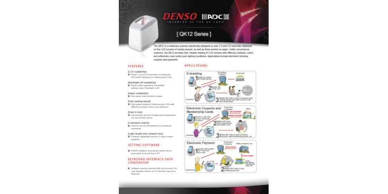 QK12 Product Sheet